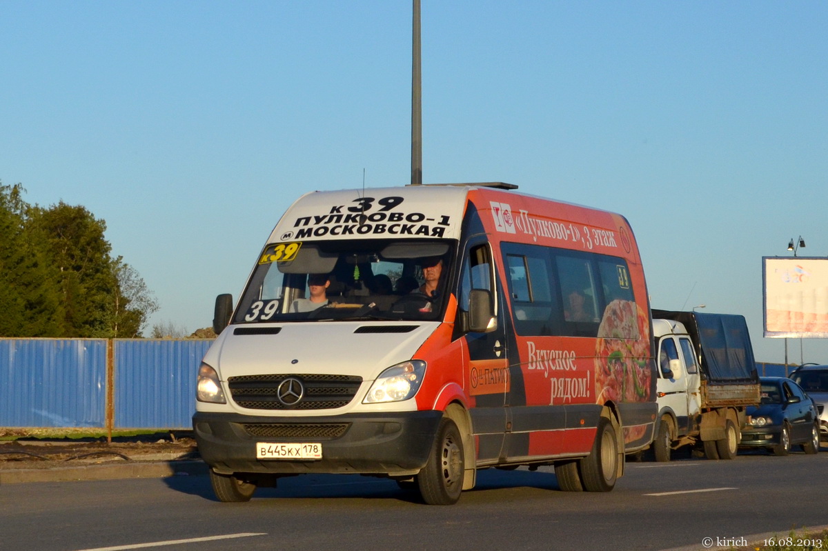 Санкт-Петербург, Луидор-22360C (MB Sprinter) № В 445 КХ 178