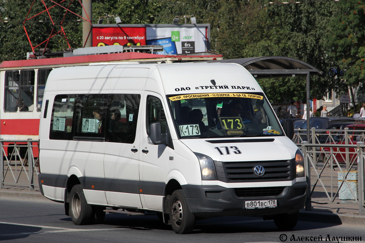 Санкт-Петербург, БТД-2219 (Volkswagen Crafter) № В 801 ВС 178