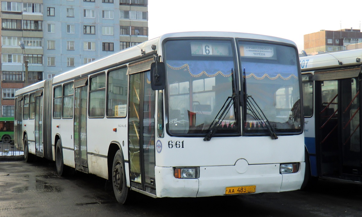 Псковская область, Mercedes-Benz O345G № 661