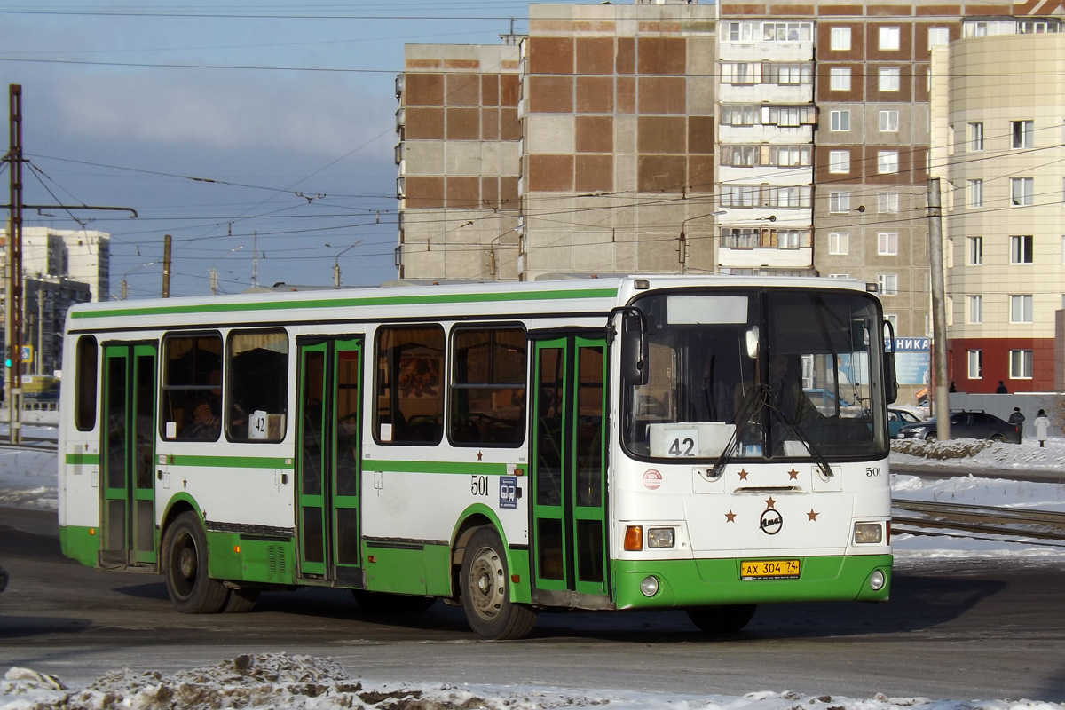 Челябинская область, ЛиАЗ-5256.35 № 501