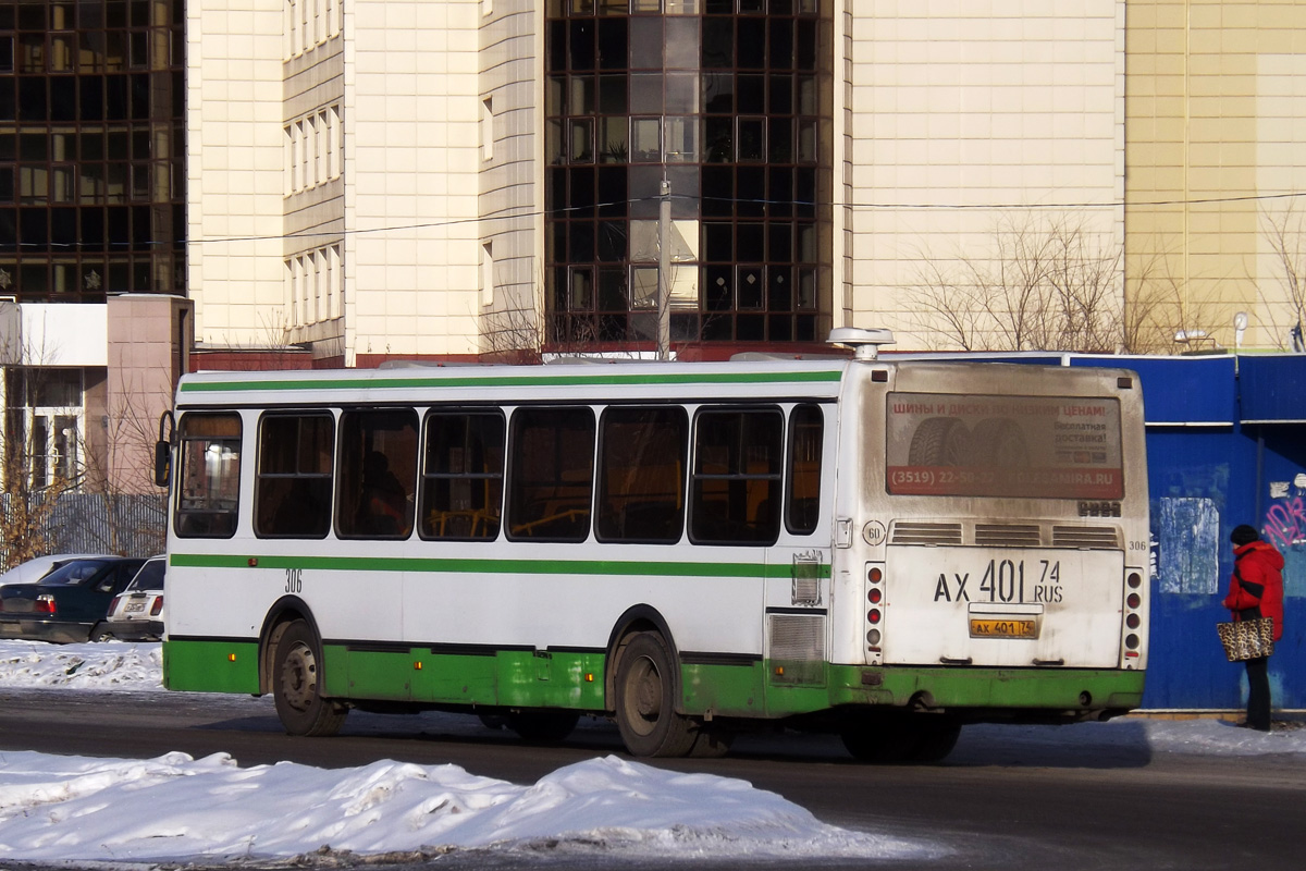 Челябинская область, ЛиАЗ-5256.35 № 306