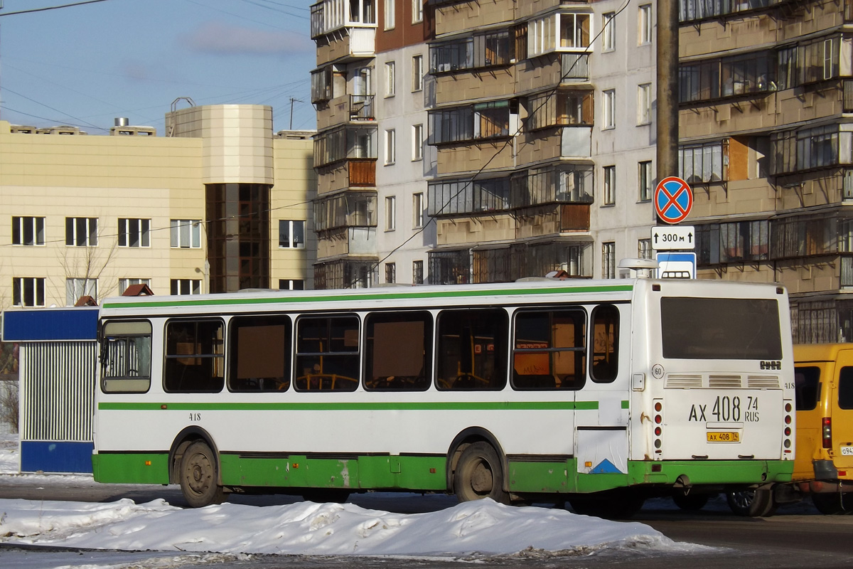 Челябинская область, ЛиАЗ-5256.35 № 418