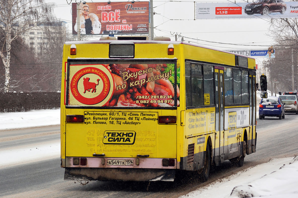 Perm region, Mercedes-Benz O405 č. А 549 ТК 159