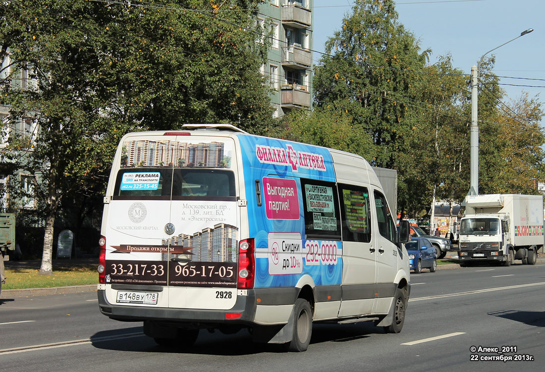 Санкт-Петербург, БТД-2219 (Volkswagen Crafter) № 2928