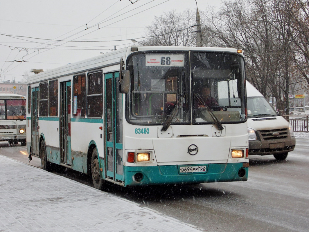 Nizhegorodskaya region, LiAZ-5256.26 Nr. 63463