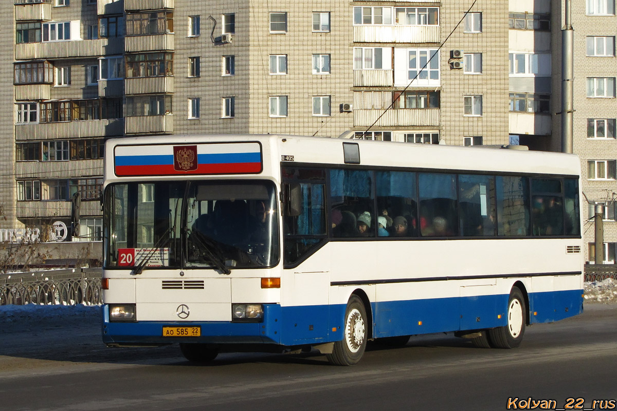 Altayskiy kray, Mercedes-Benz O405 Nr. АО 585 22