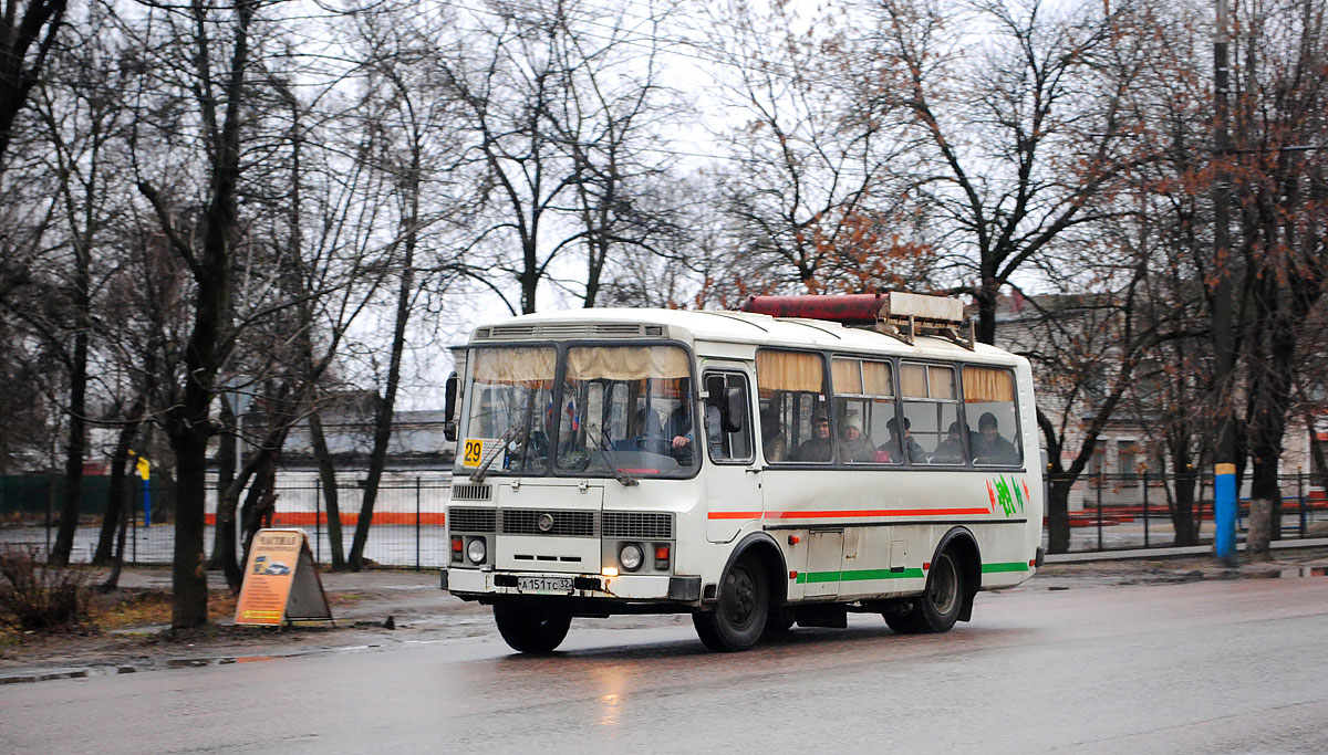 Брянская область, ПАЗ-32054 № А 151 ТС 32