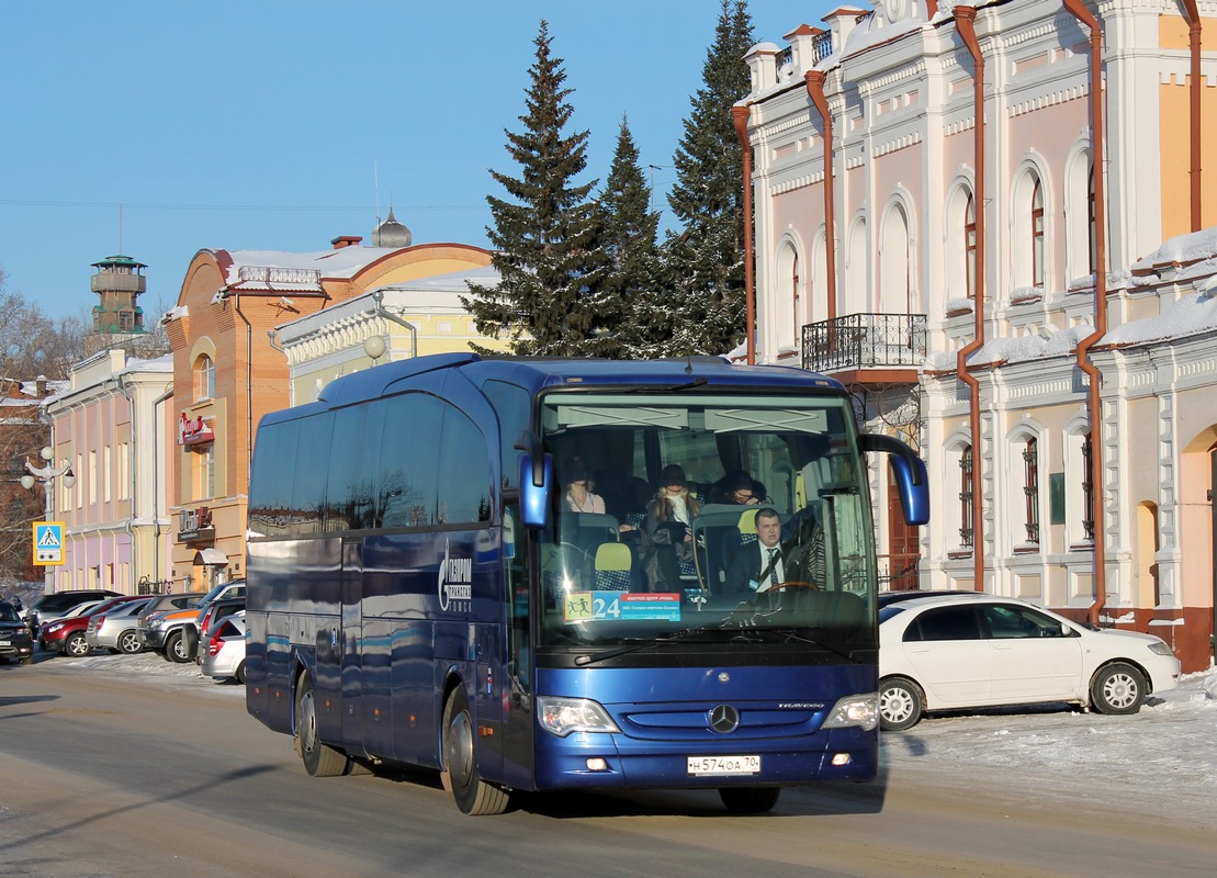 Томская область, Mercedes-Benz Travego II 15RHD № Н 574 ОА 70