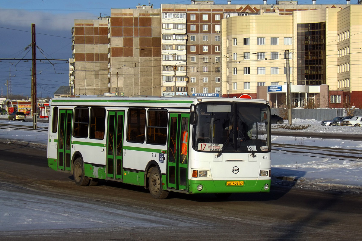 Челябинская область, ЛиАЗ-5256.35 № 418