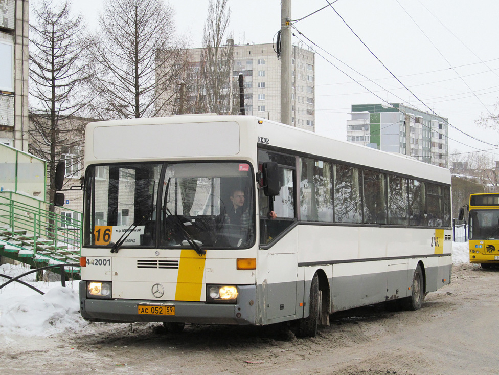 Пермский край, Mercedes-Benz O405 № АС 052 59