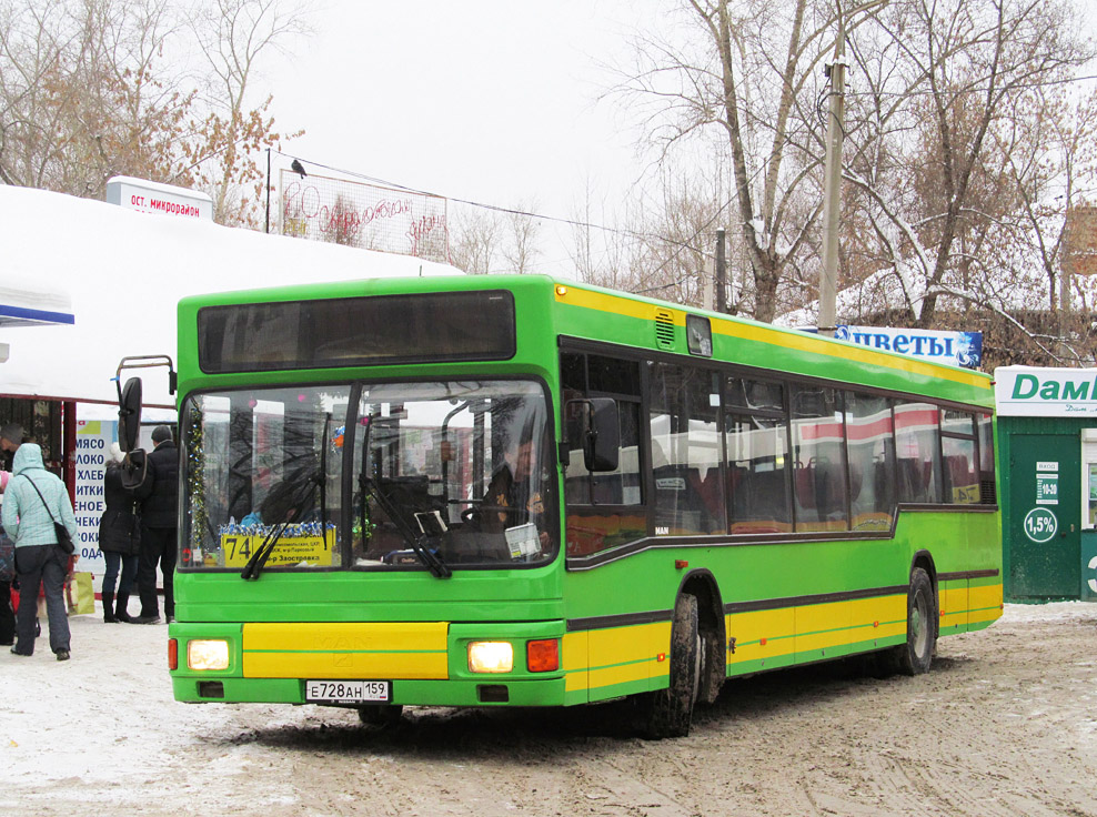 Пермский край, MAN A10 NL262 № Е 728 АН 159