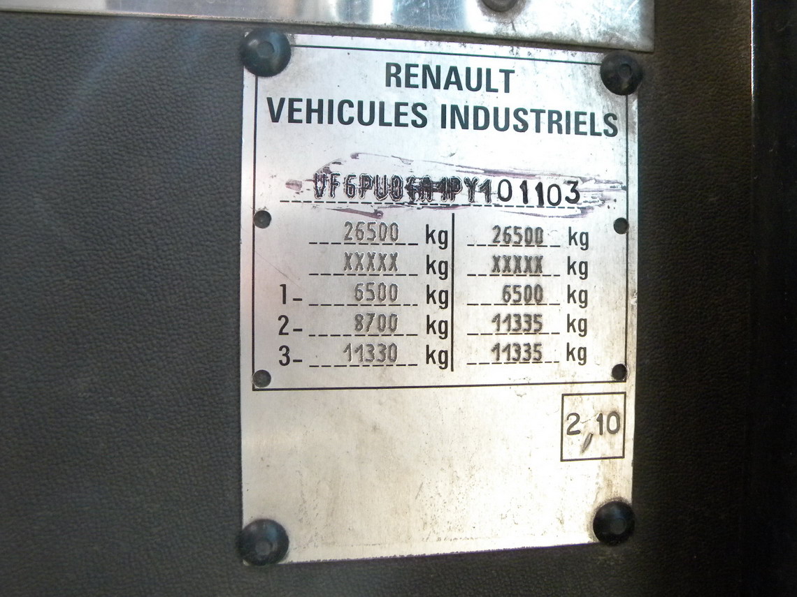 Адэская вобласць, Renault PR180.2 № 2302