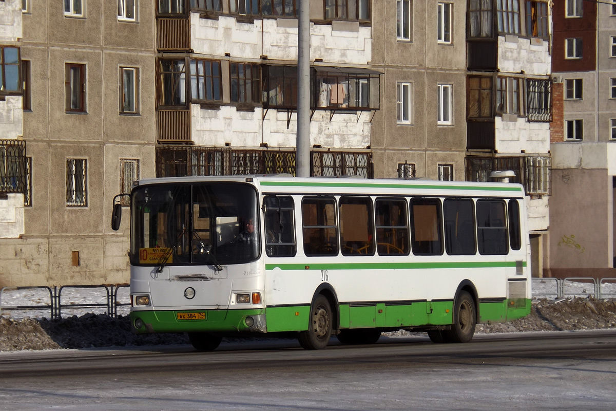 Челябинская область, ЛиАЗ-5256.35 № 216