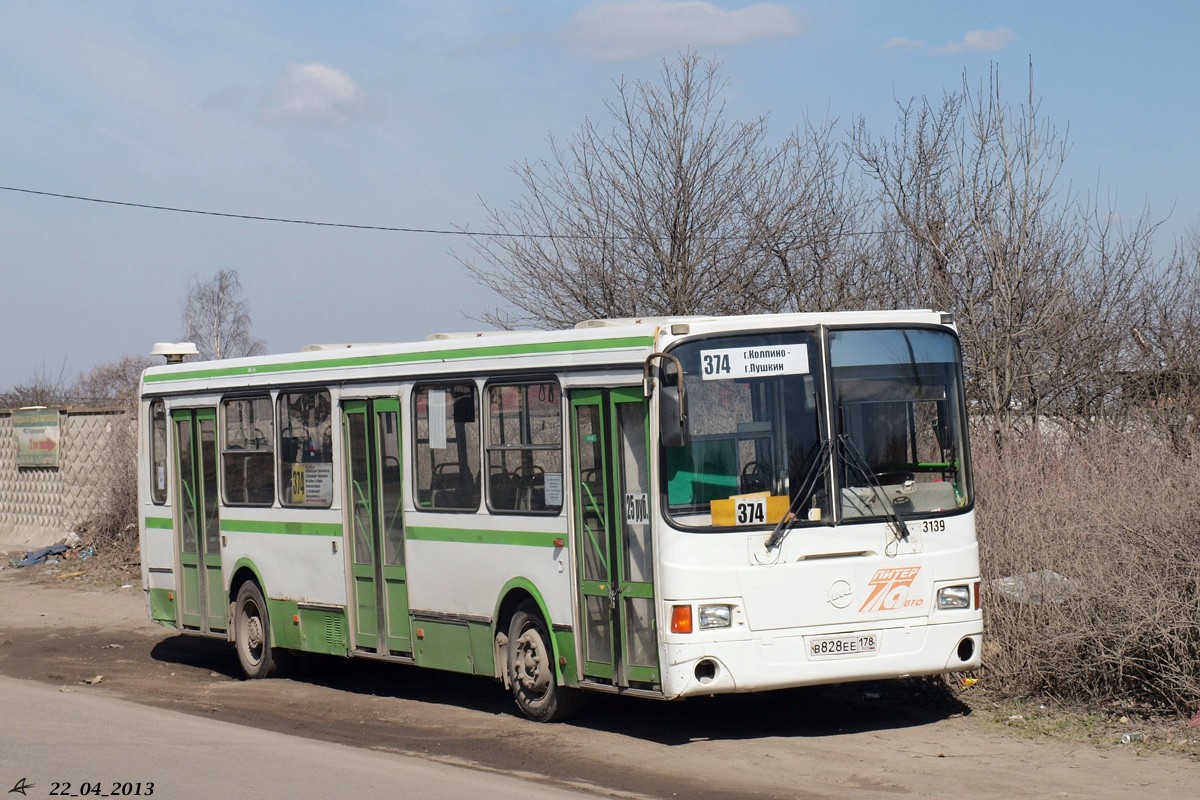 Санкт-Петербург, ЛиАЗ-5256.25 № 3139