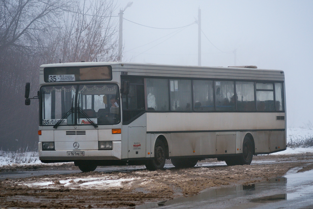 Липецкая область, Mercedes-Benz O405 № Н 161 МЕ 48