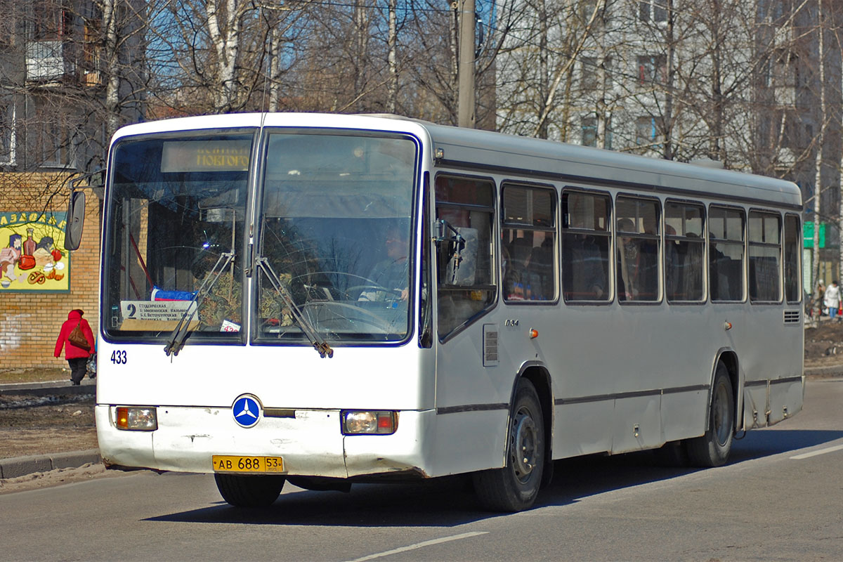 Новгородская область, Mercedes-Benz O345 № 433