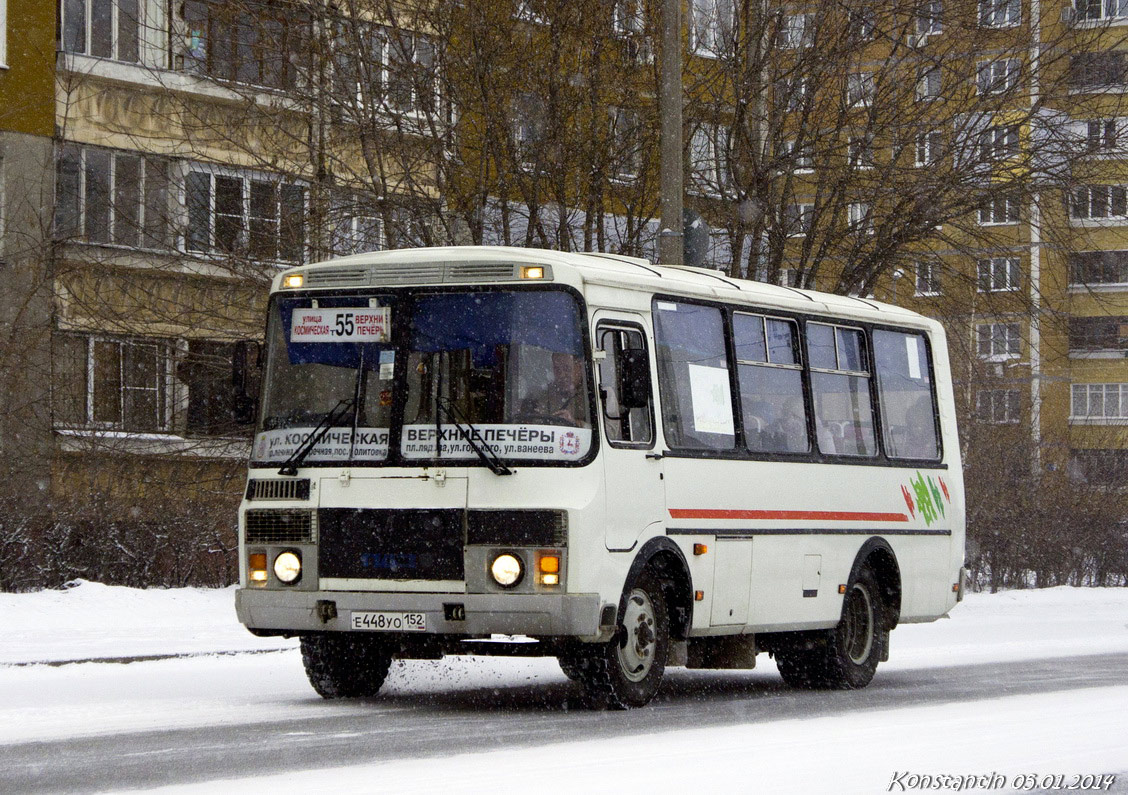 Нижегородская область, ПАЗ-32054 № Е 448 УО 152