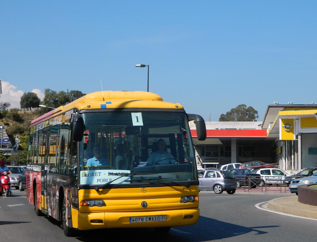 Spanien, Noge Touring Intercity Nr. 288