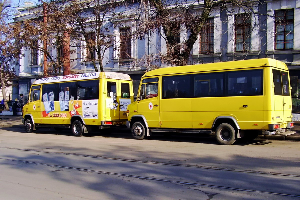 Одеська область, Mercedes-Benz Vario 612D № 162; Одеська область, Mercedes-Benz Vario 612D № 196; Одеська область — Разные фотографии