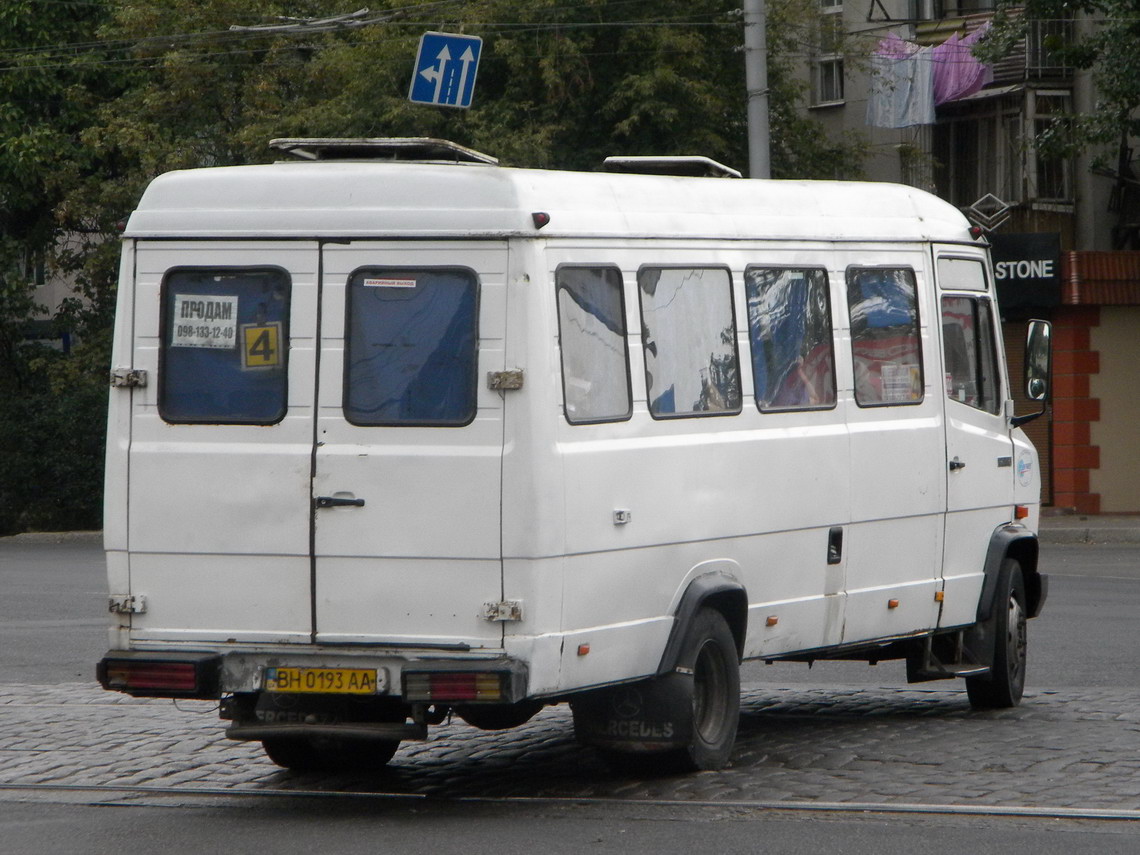 Одесская область, Mercedes-Benz T2 609D № BH 0193 AA