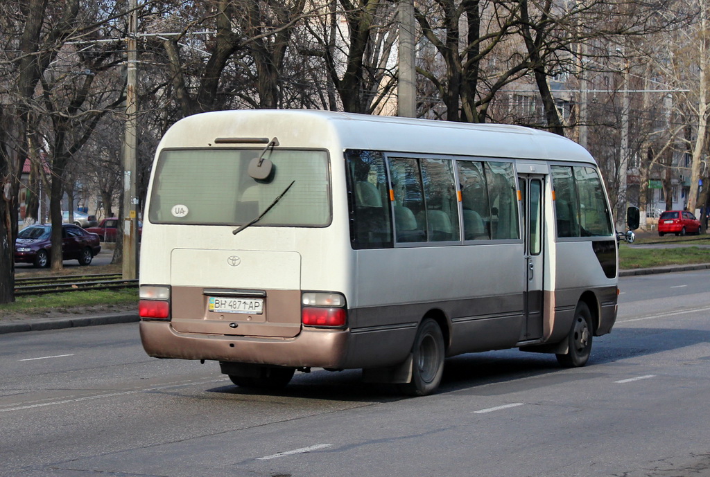 Одесская область, Toyota Coaster HZB50L № BH 4871 AP