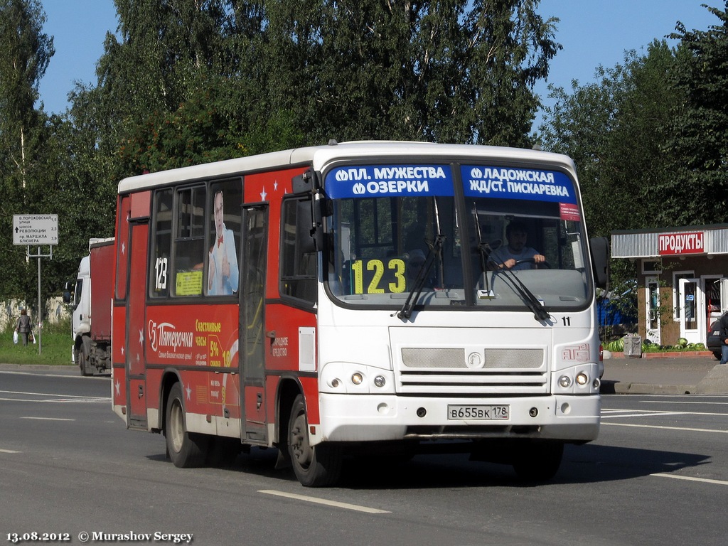 Санкт-Петербург, ПАЗ-320402-03 № 117