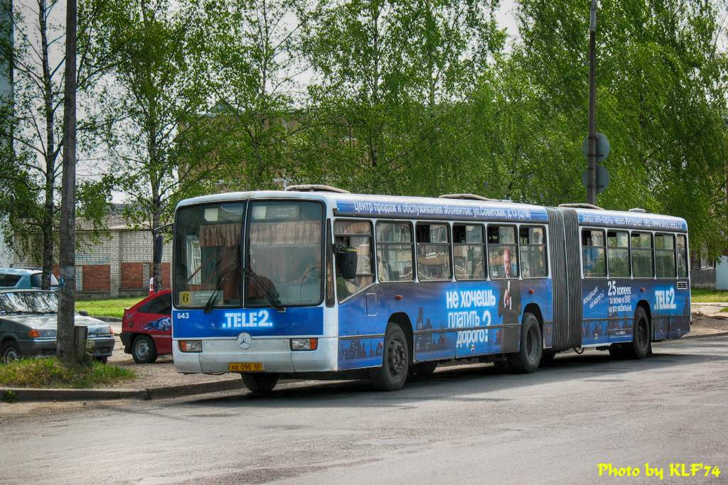 Pskovo sritis, Mercedes-Benz O345G Nr. 643