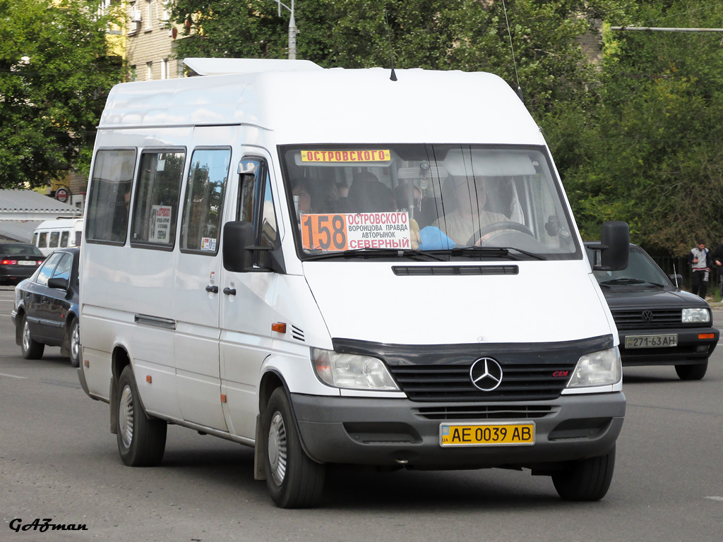 Днепропетровская область, Mercedes-Benz Sprinter W906 313CDI № AE 0039 AB