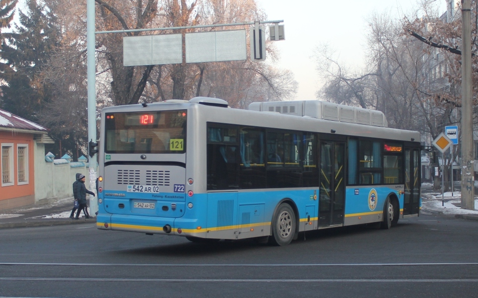 Алматы, Yutong ZK6118HGA № 722