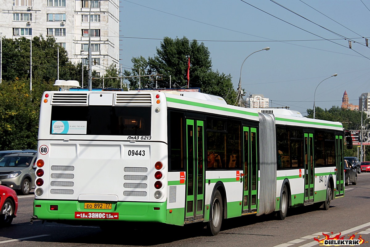 Moskau, LiAZ-6213.21 Nr. 09443