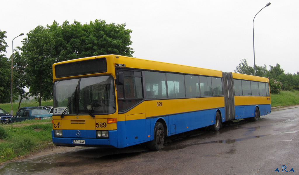 Литва, Mercedes-Benz O405G № 529