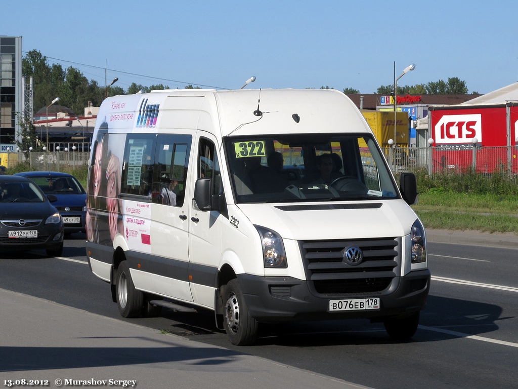 Санкт-Петербург, БТД-2219 (Volkswagen Crafter) № 2963