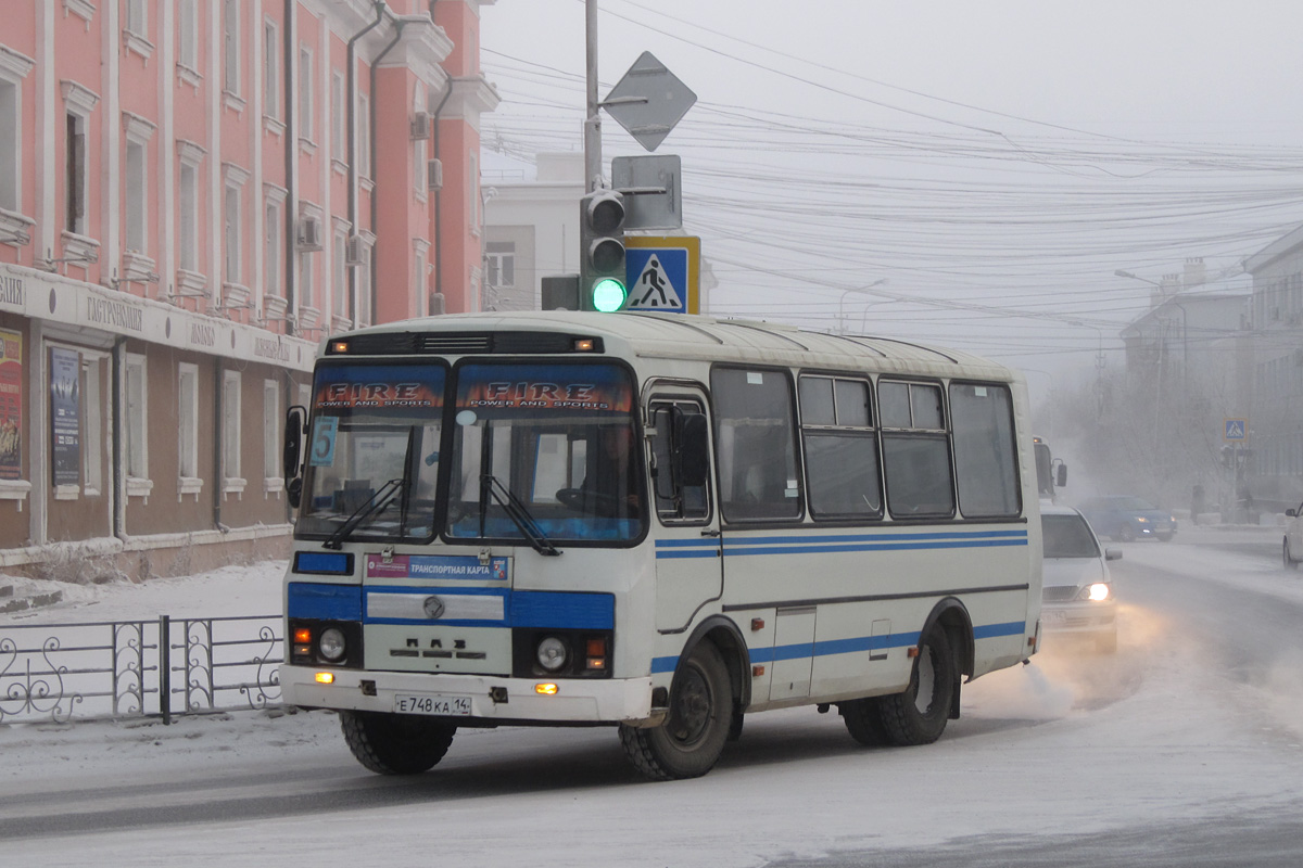 Саха (Якутия), ПАЗ-32054 № Е 748 КА 14