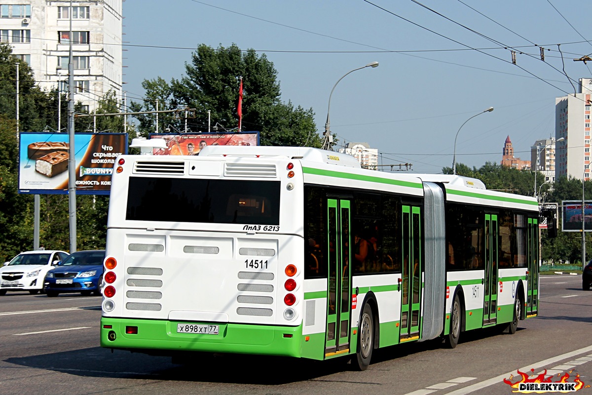 Москва, ЛиАЗ-6213.22 № 14511