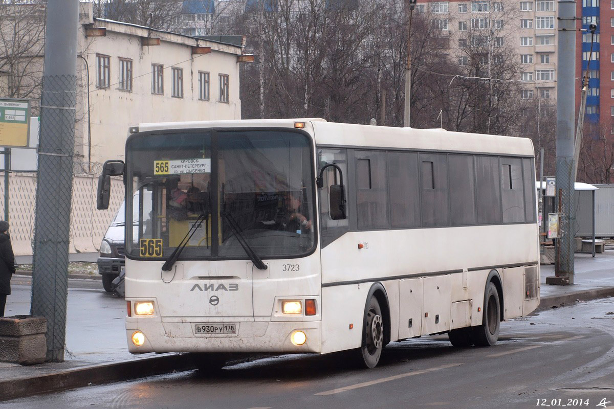 Санкт-Петербург, ЛиАЗ-5256.61 № 3723