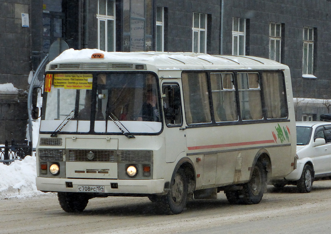 Новосибирская область, ПАЗ-32054 № С 708 РС 154