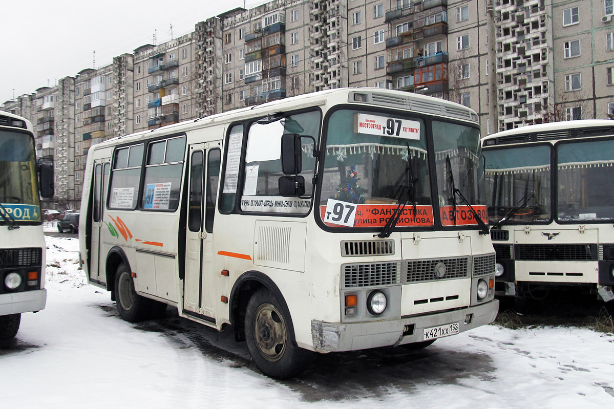 Нижегородская область, ПАЗ-32054 № К 421 ХХ 152