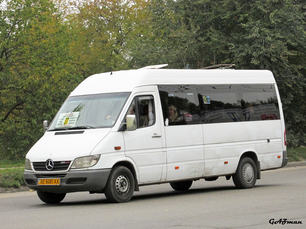 Днепропетровская область, Mercedes-Benz Sprinter W903 313CDI № AE 8685 AA