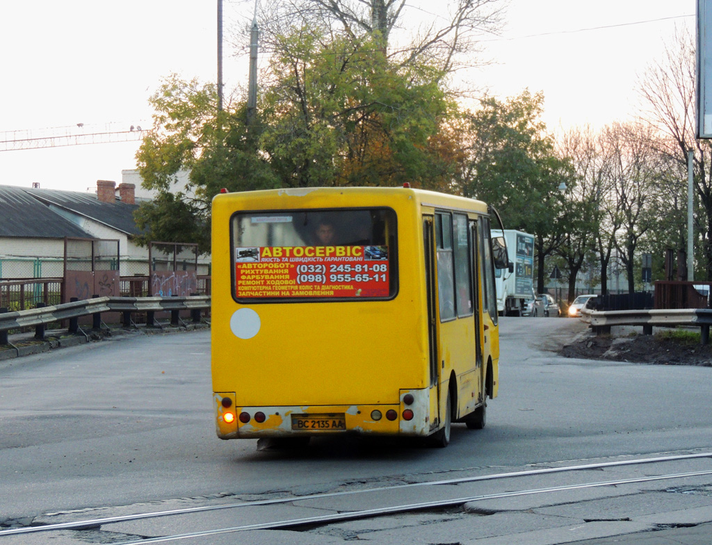 Lvov region, Bogdan A06921 № BC 2135 AA