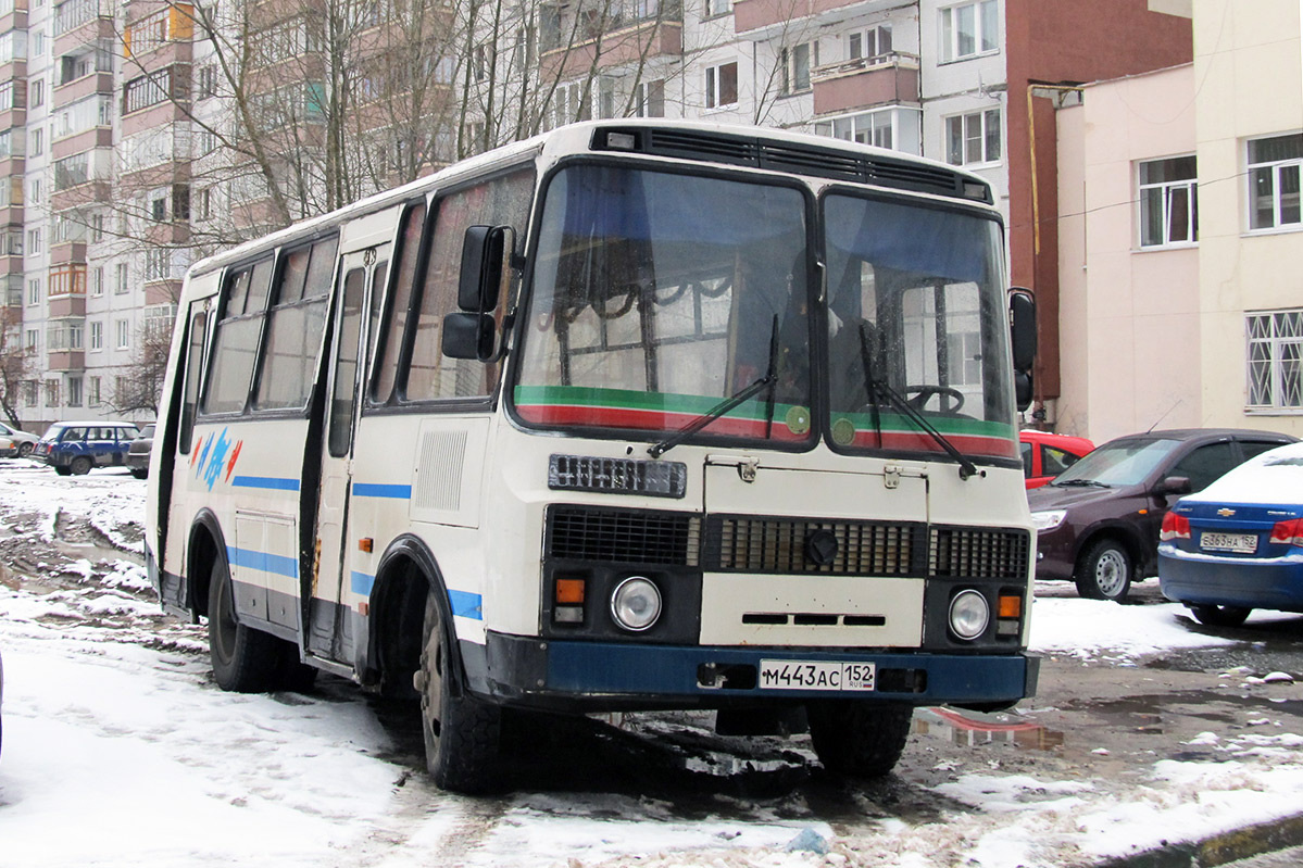 Нижегородская область, ПАЗ-3205-110 № М 443 АС 152