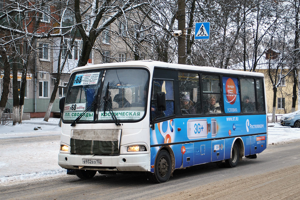 Нижегородская область, ПАЗ-3202 (00) № В 932 ЕО 152