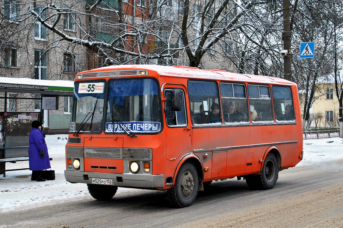Nizhegorodskaya region, PAZ-32054 č. М 525 РО 152