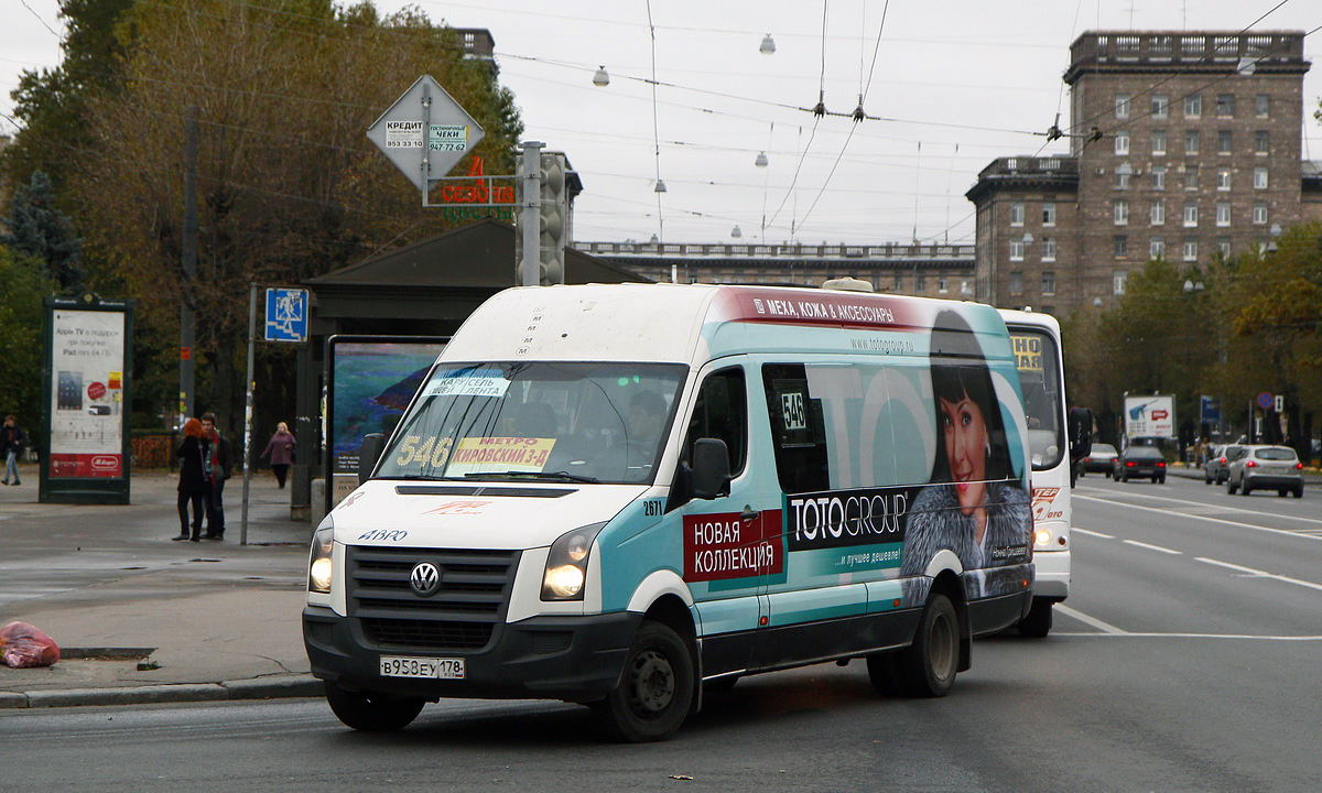 Санкт-Петербург, Луидор-22370C (Volkswagen Crafter) № 2671