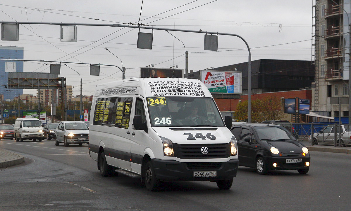 Санкт-Петербург, Брабиль-2255 (Volkswagen Crafter) № О 646 ВА 178