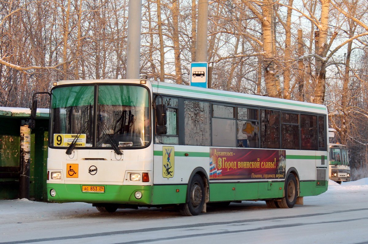 Архангельская область, ЛиАЗ-5293.53 № 123