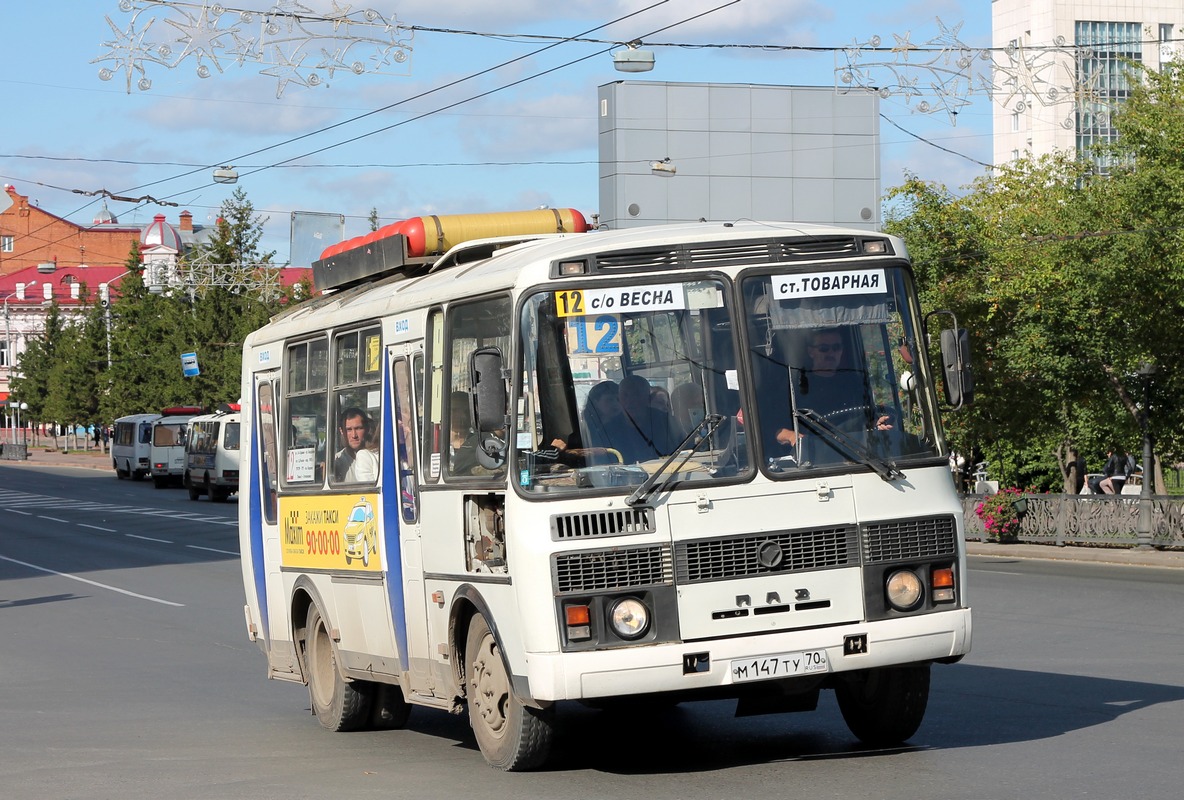 Томская область, ПАЗ-32054 № М 147 ТУ 70