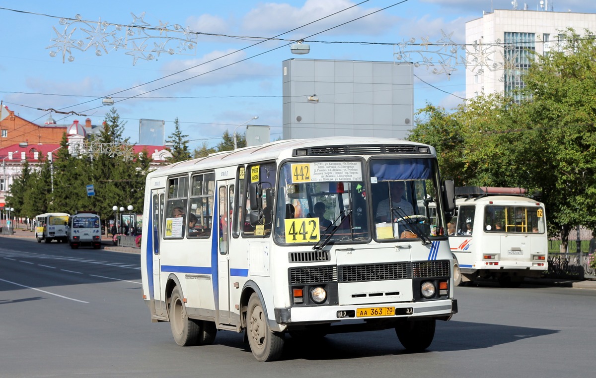 Томская область, ПАЗ-32054 № АА 363 70