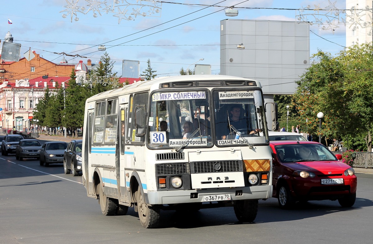 Томская область, ПАЗ-32054 № О 367 РВ 70