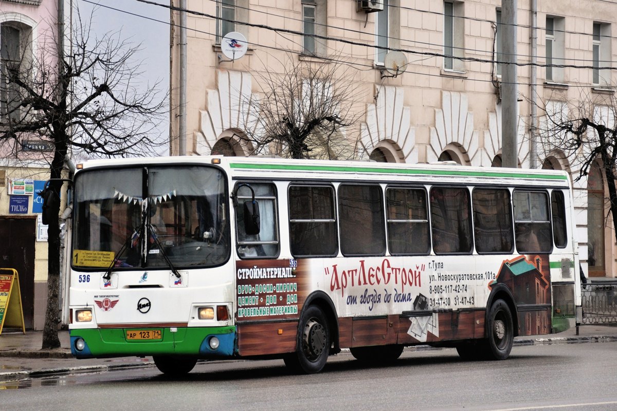 Тульская область, ЛиАЗ-5256.45 № 536