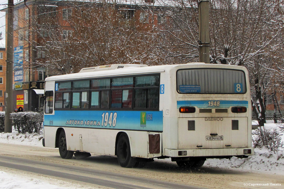 Иркутская область, Daewoo BS106 Royal City (Busan) № 019